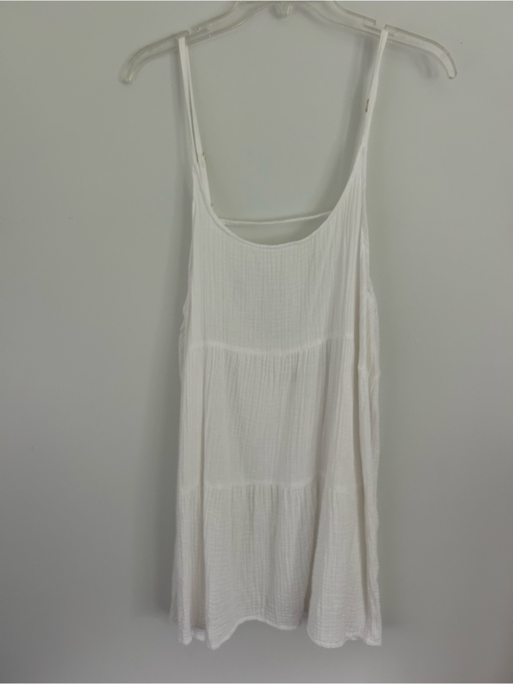 wild fable White Lightweight Gauze Dress